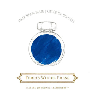 Ferris Wheel Press Jelly Bean Blue Ink - 38ml
