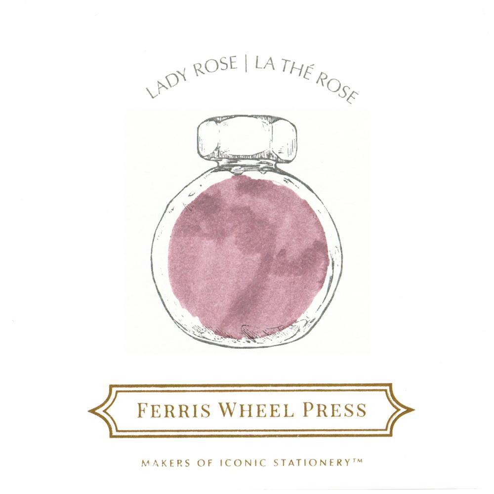 Ferris Wheel Press Lady Rose Fountain Pen Ink - 38ml - Galen Leather