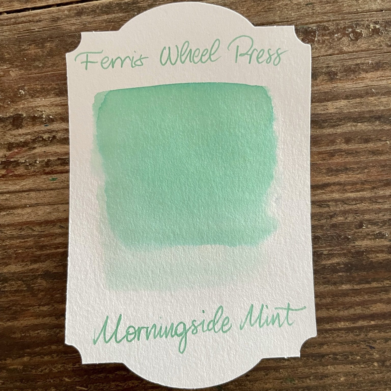 Ferris Wheel Press Morningside Mint Fountain Pen Ink - 38ml