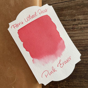 Ferris Wheel Press Pink Eraser Ink