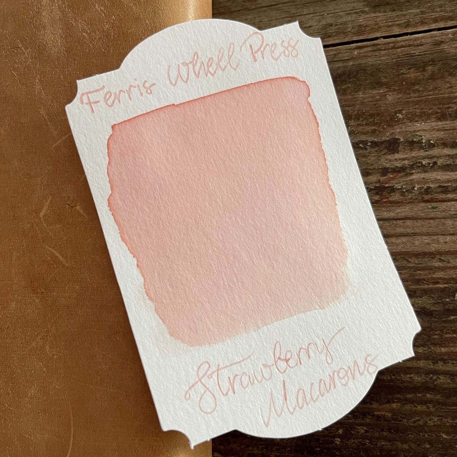 Ferris Wheel Press Strawberry Macaron Ink