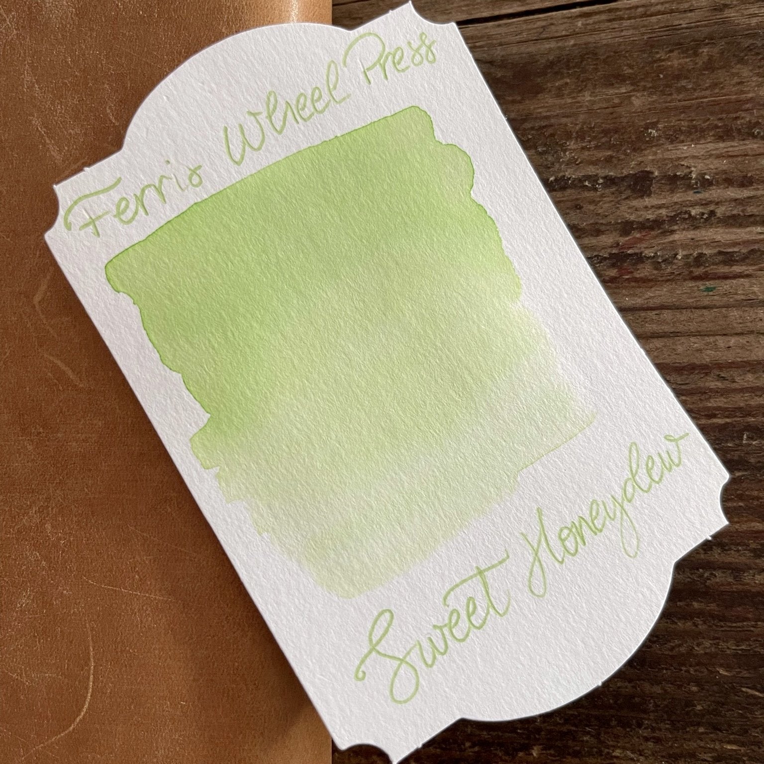 Ferris Wheel Press Sweet Honeydew Ink