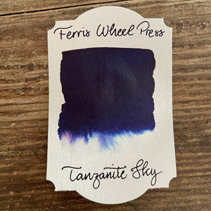 Ferris Wheel Press Tanzanite Sky Ink