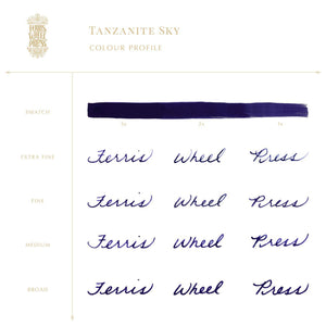 Ferris Wheel Press Tanzanite Sky Ink - 38ml