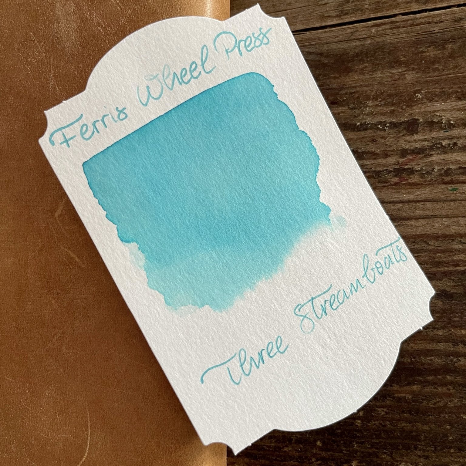 Ferris Wheel Press Three Steamboats Fountain Pen Ink - 38ml
