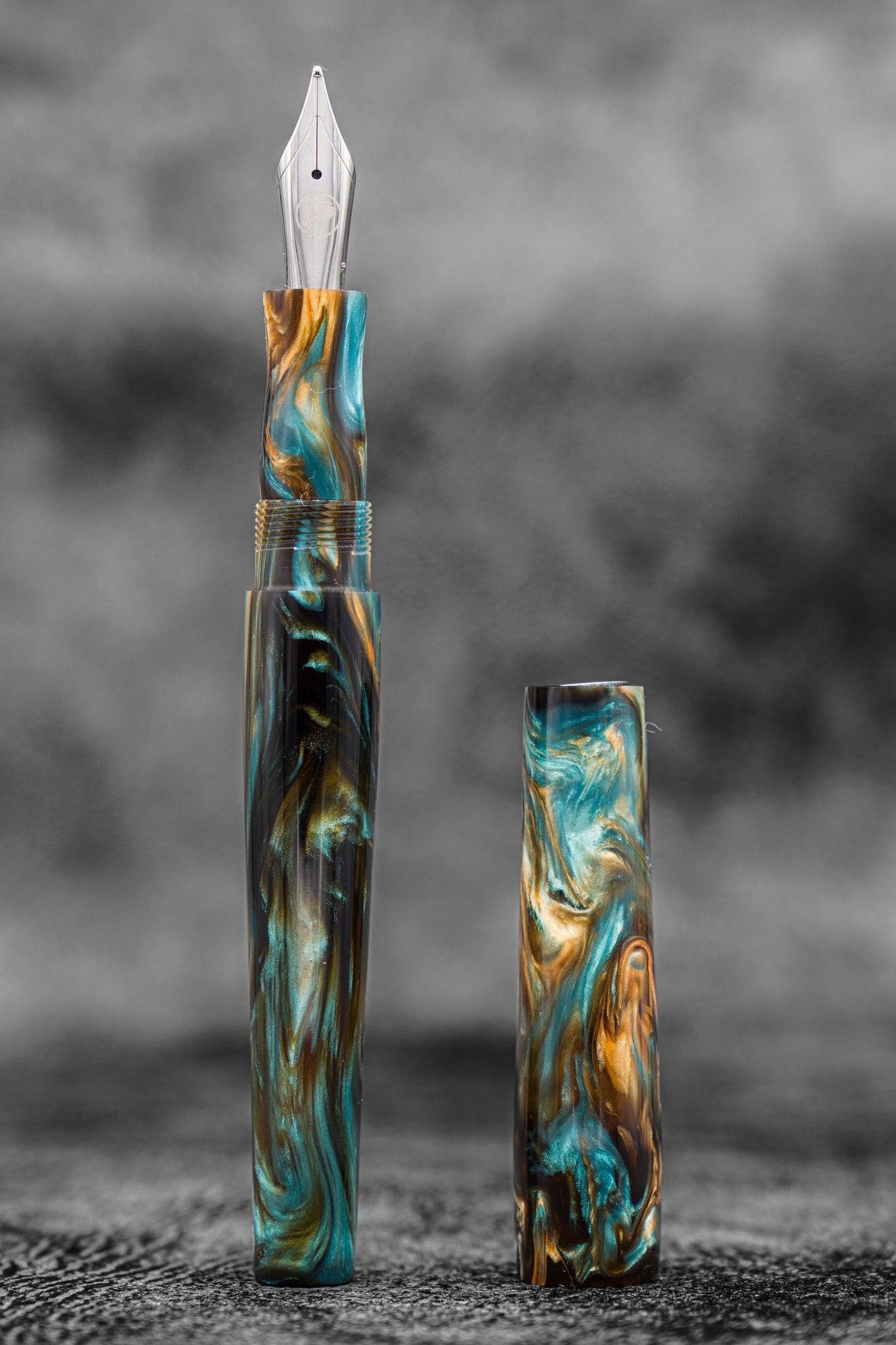 Studyo Agackakan x Galen - Fountain Pen - Tropical Canopy - Galen