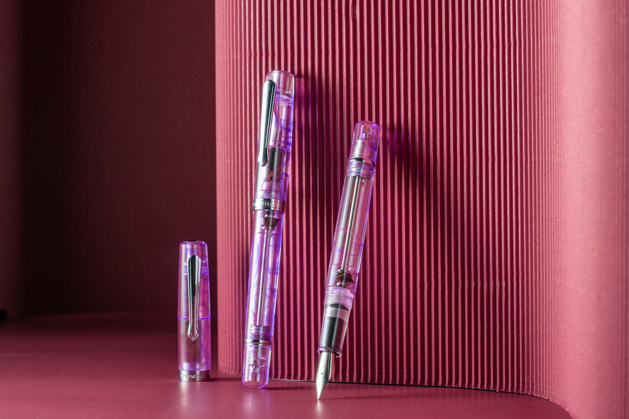 Nahvalur (Narwhal) Original Plus Melacara Purple Fountain Pen