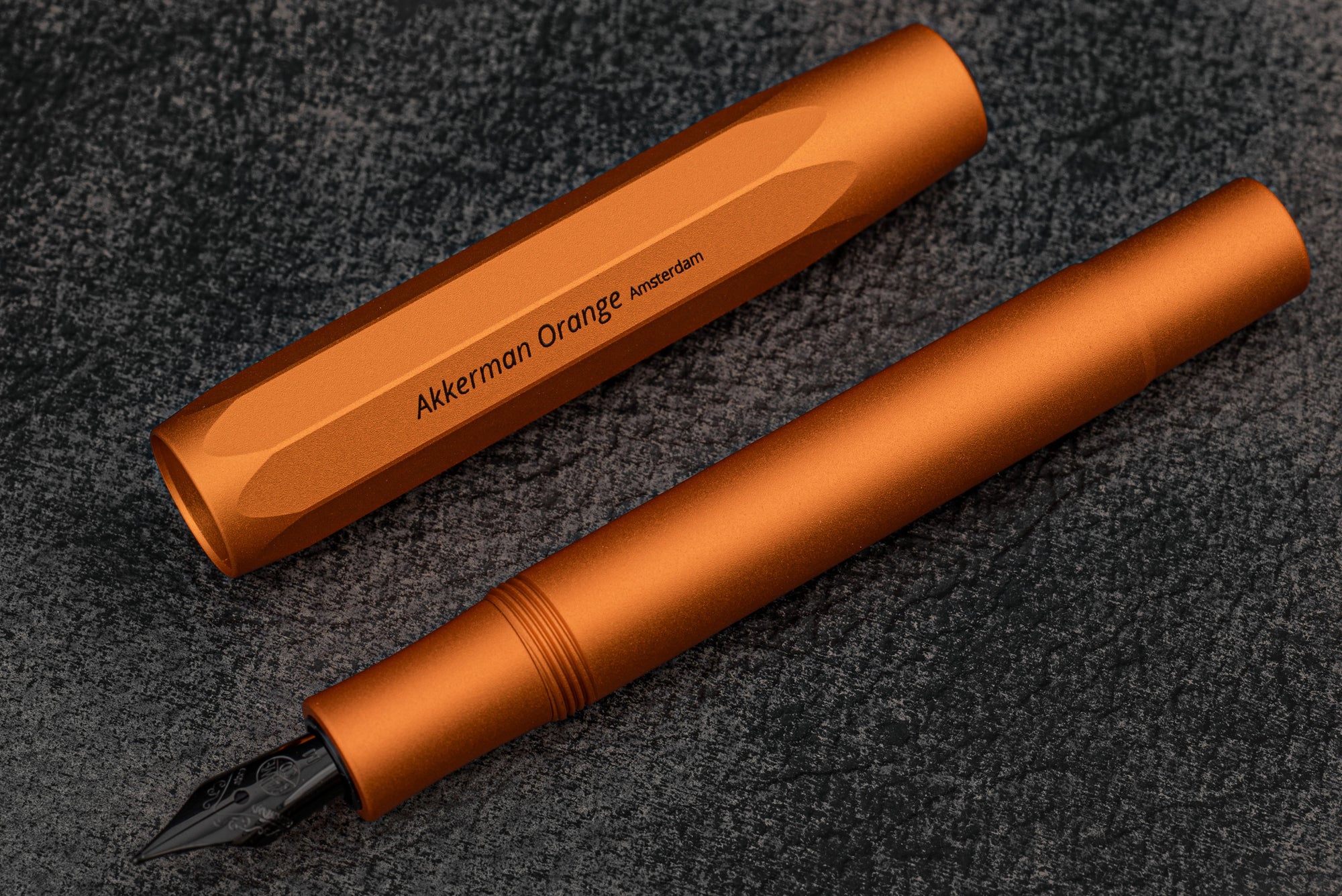 Kaweco AL-Sport Orange Fountain Pen | Exclusive Akkerman Edition