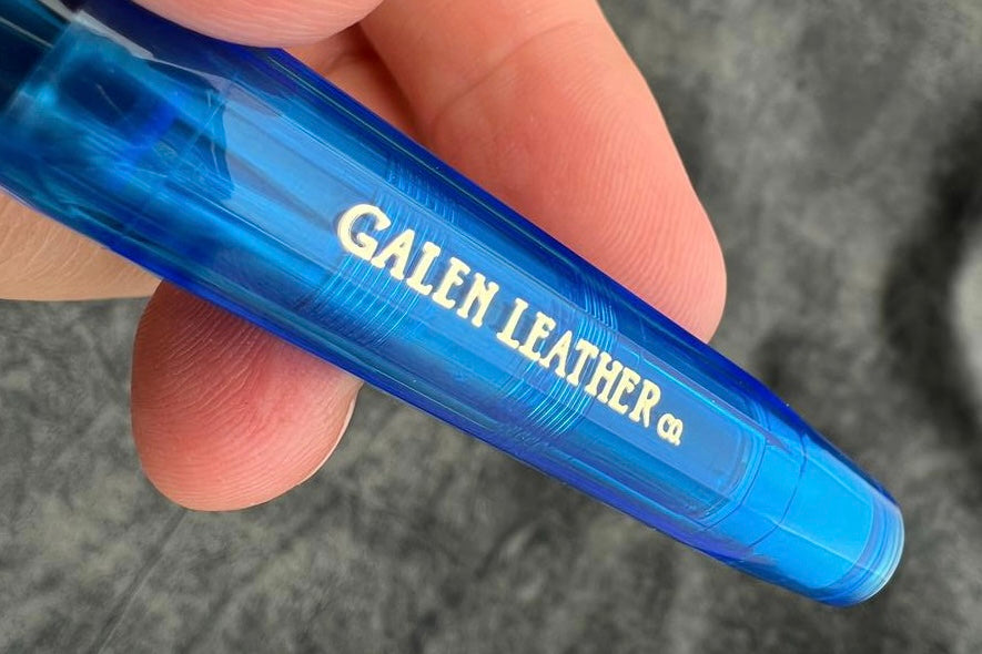 Kaweco Sport Fountain Pen Sapphire - Galen Leather SE