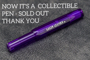 Kaweco Sport Fountain Pen Violet - Galen Leather SE