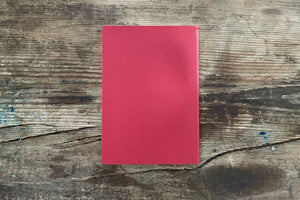 Kleid 2mm Grid Notes A5- Red