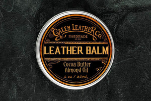 Leather Balm All Natural-Galen Leather