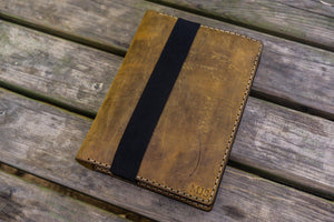 Leather Hobonichi Cousin A5 Planner Cover - Crazy Horse Brown-Galen Leather
