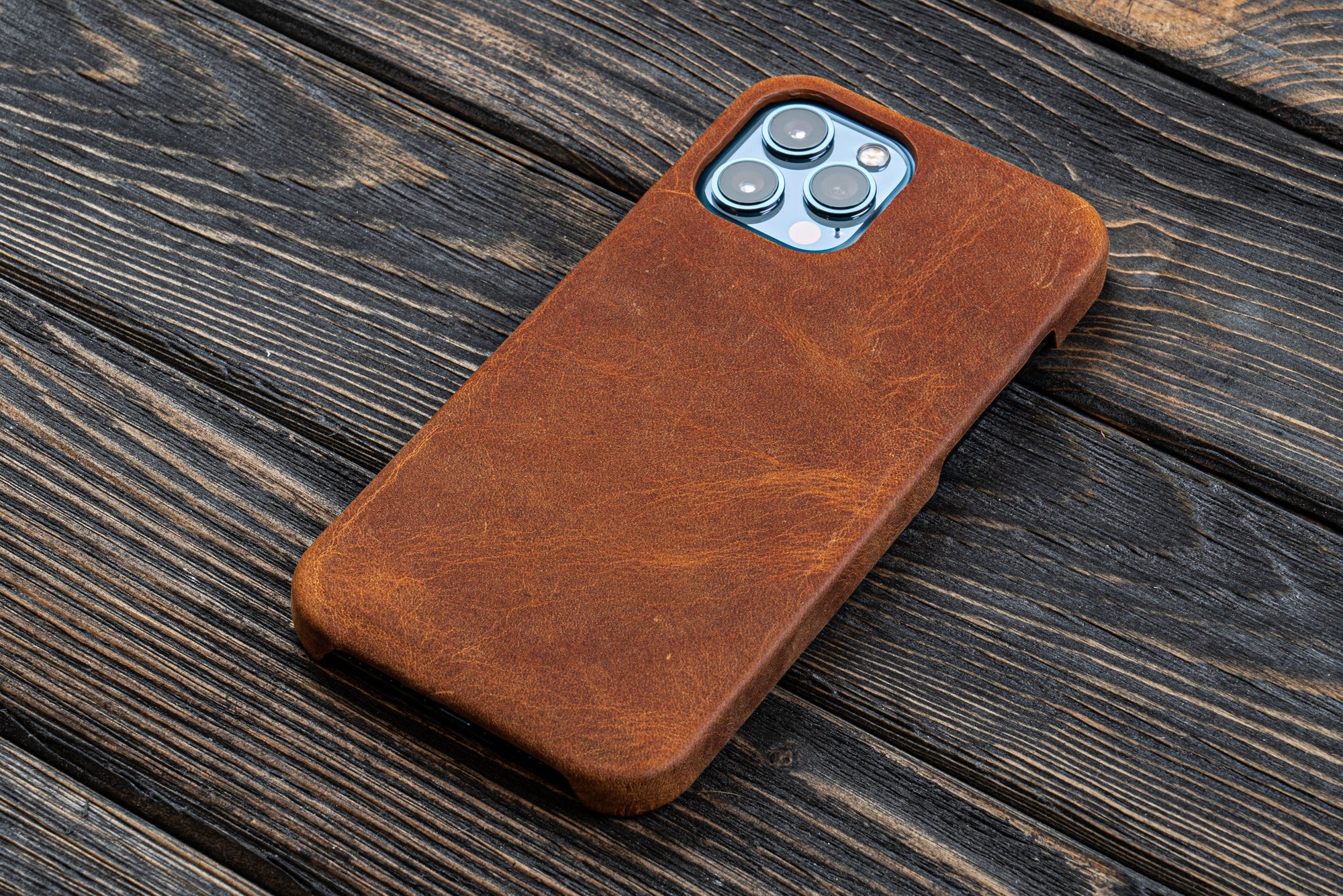 Leather iPhone 12 Mini Hard Cover - Compatible MagSafe | Galen Leather