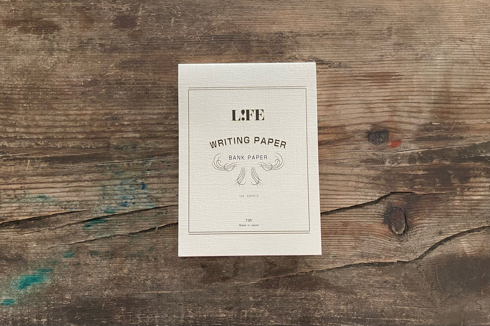Life Bank Paper Pad - White