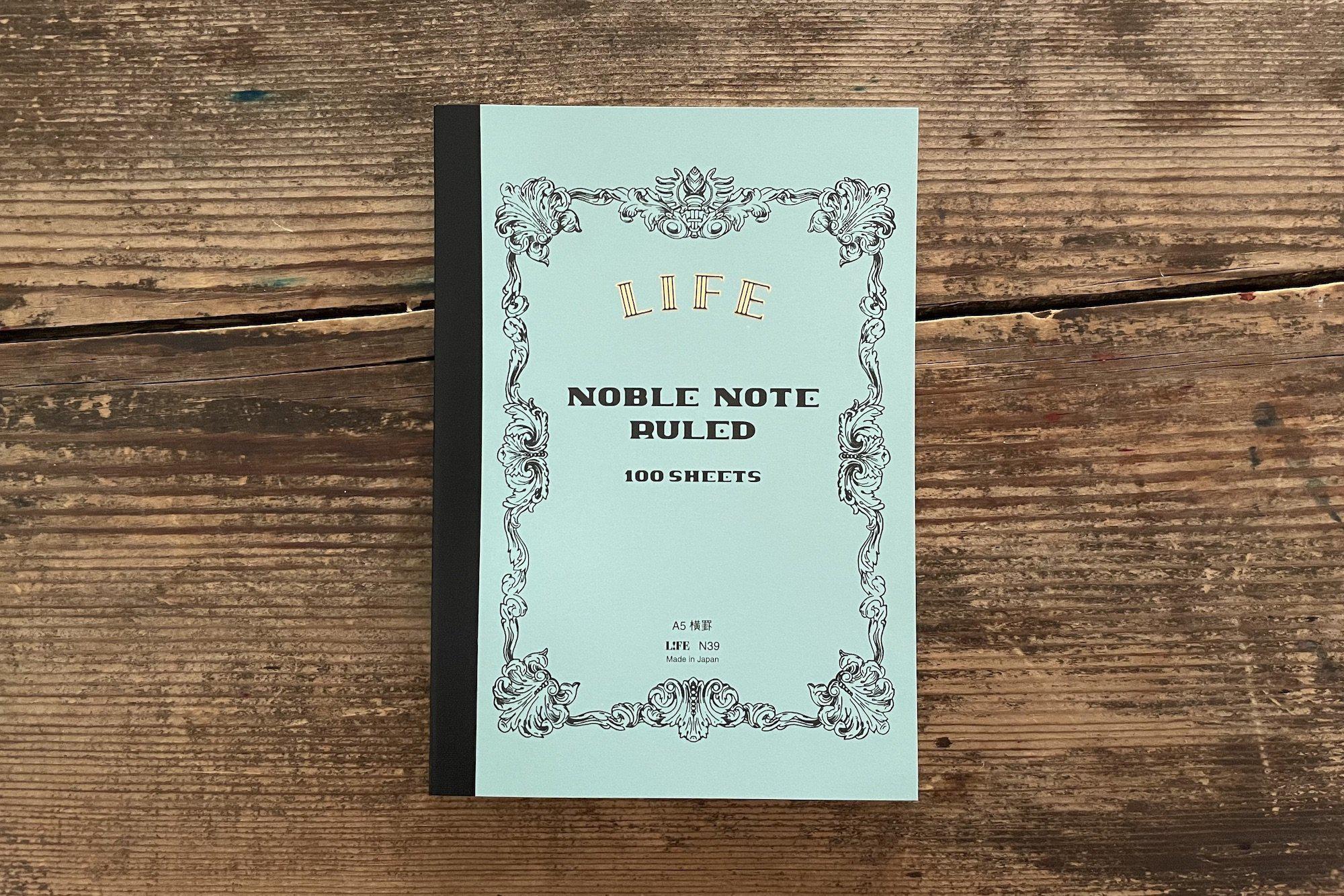 Life Noble Notebook - A5 - 8mm Lined - 200 Pages