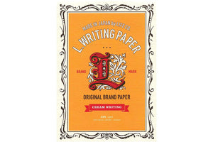 Life Writing Paper Notepad - A5 - Cream - 60 Pages