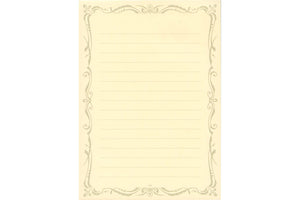 Life Writing Paper Notepad - A5 - Cream - 60 Pages
