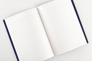 Logical Prime Notebook - A5 - 6mm Ruled - 80 Pages-Galen Leather