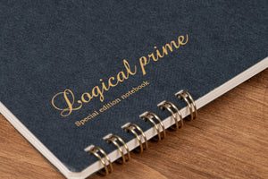 Logical Prime Notebook - W Ring - A5 - 6mm Ruled - 100 Pages