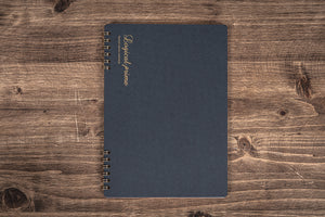 Logical Prime Notebook - W Ring - A5 - 6mm Ruled - 100 Pages