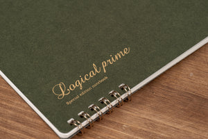 Logical Prime Notebook - W Ring - B5 - 7mm Ruled - 100 Pages