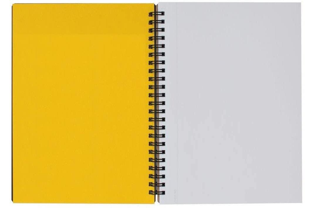 Mnemosyne Wirebound Notebook - A5 - Blank | Galen Leather