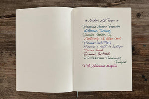 Midori MD Notebook - A5 - Blank - 176 Pages-Galen Leather