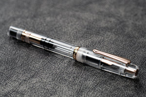 Narwhal X Galen Rose Gold Fountain Pen - Demo