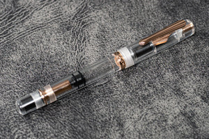 Narwhal X Galen Rose Gold Fountain Pen - Demo