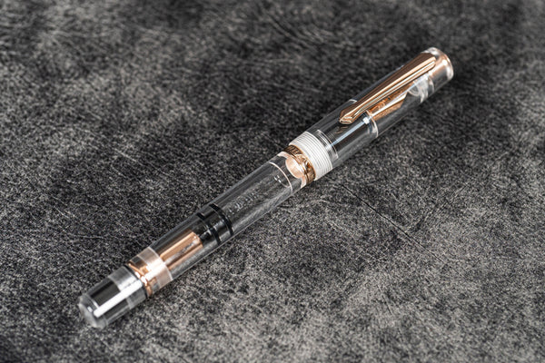 Nahvalur x Galen Leather Rose Gold Demonstrator & Vinta Inks The  Maiden/Lakambini - A Double Review — The Pen Addict