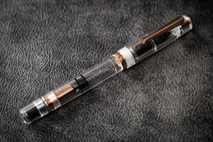 Narwhal X Galen Rose Gold Fountain Pen - Demo