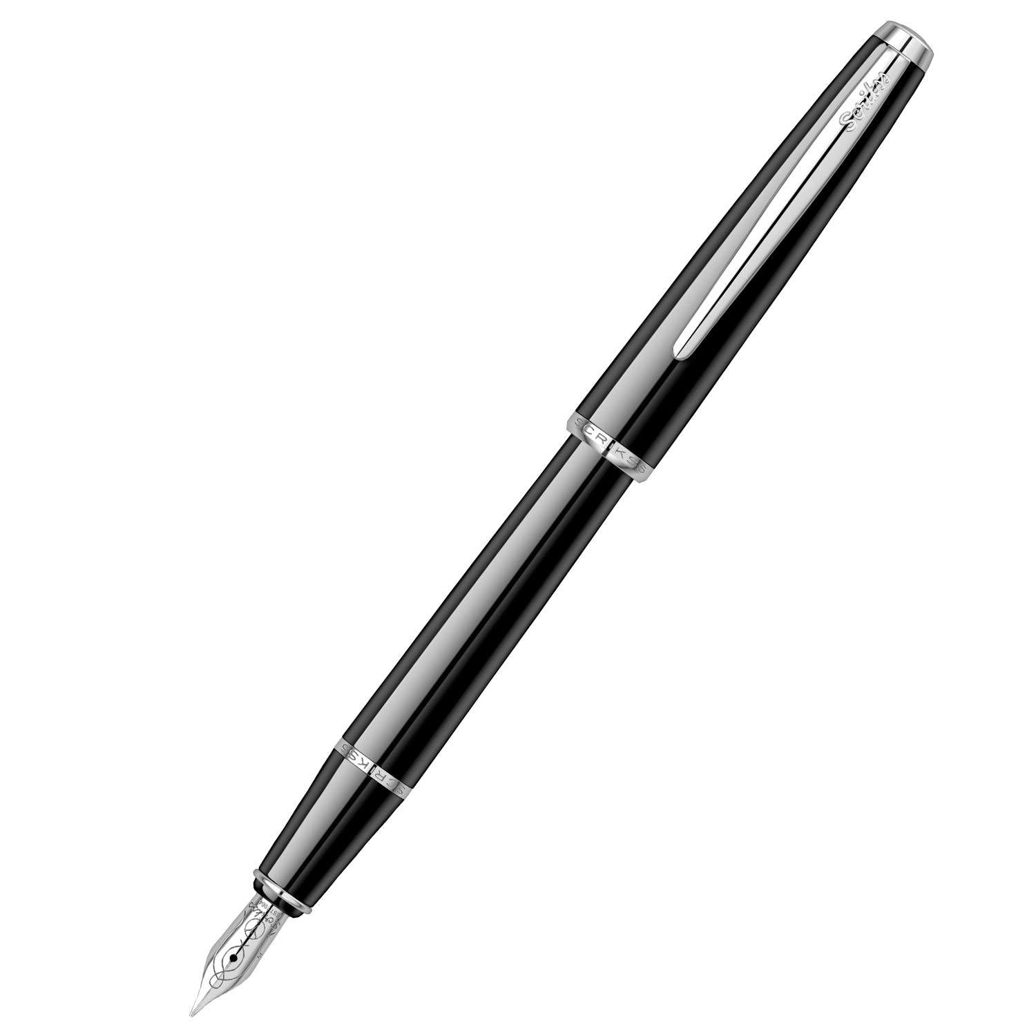 Scrikss 33 Fountain Pen - Navy Blue | Buy Online at Galen Leather