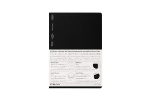 Stalogy Editor's Series 365Days Notebook - A5 - Blank - 368 Pages - Black