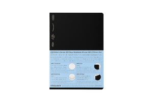 Stalogy Editor's Series 365Days Notebook - A5 - Dot Grid - 368 Pages - Black