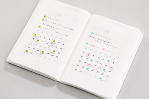 Stalogy Editor's Series 365Days Notebook - A5 - Grid - 368 Pages - Black