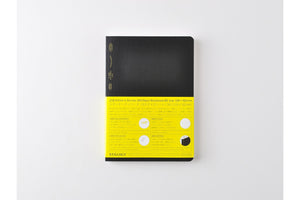 Stalogy Editor's Series 365Days Notebook - B6 - Grid - 368 Pages - Black