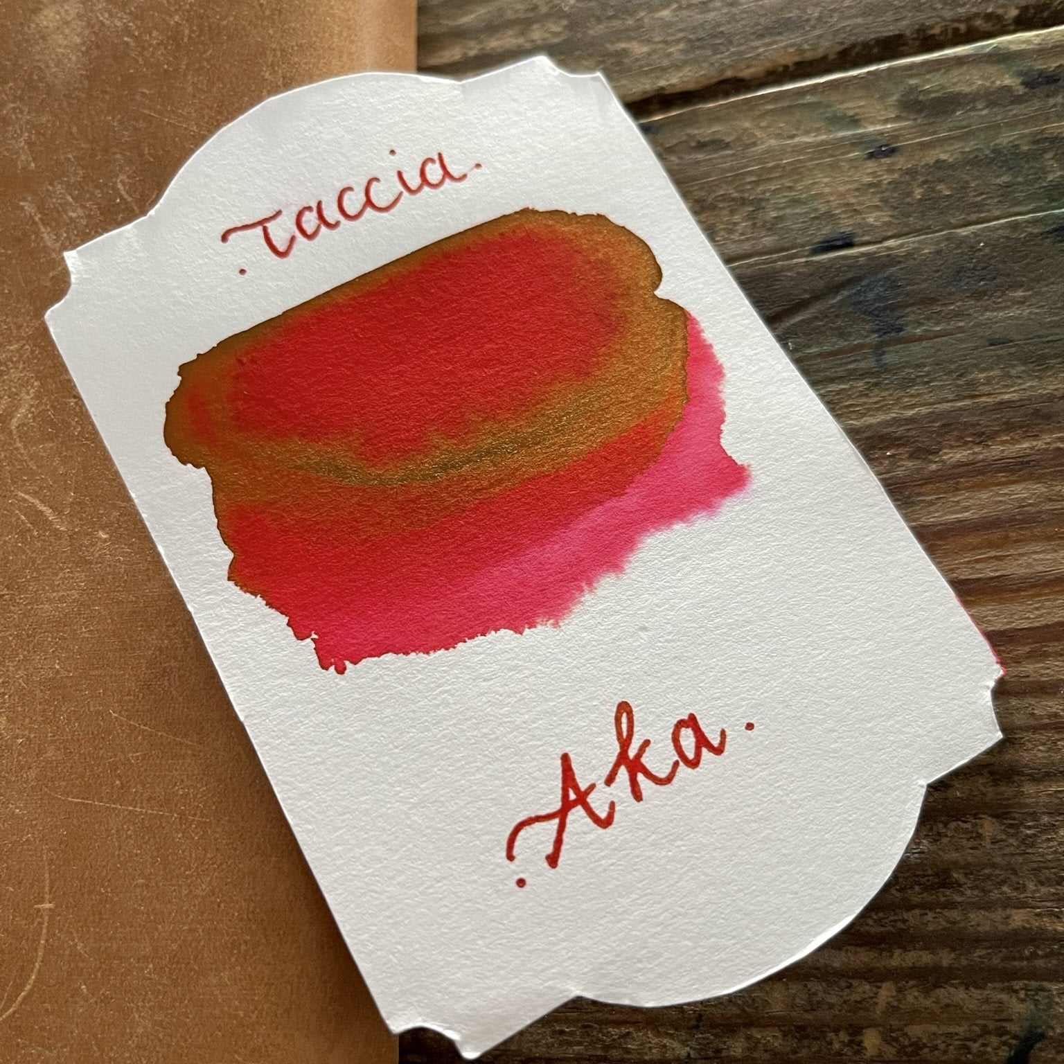 Taccia Aka Red Ink