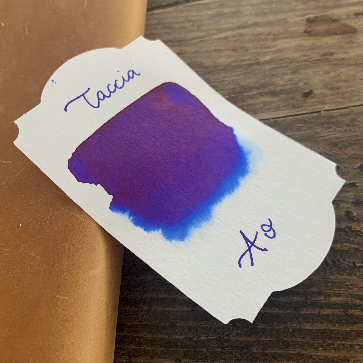 Taccia Ao Blue Ink