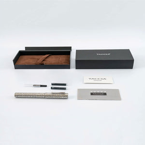 Taccia Granite Stone Fountain Pen - White CT