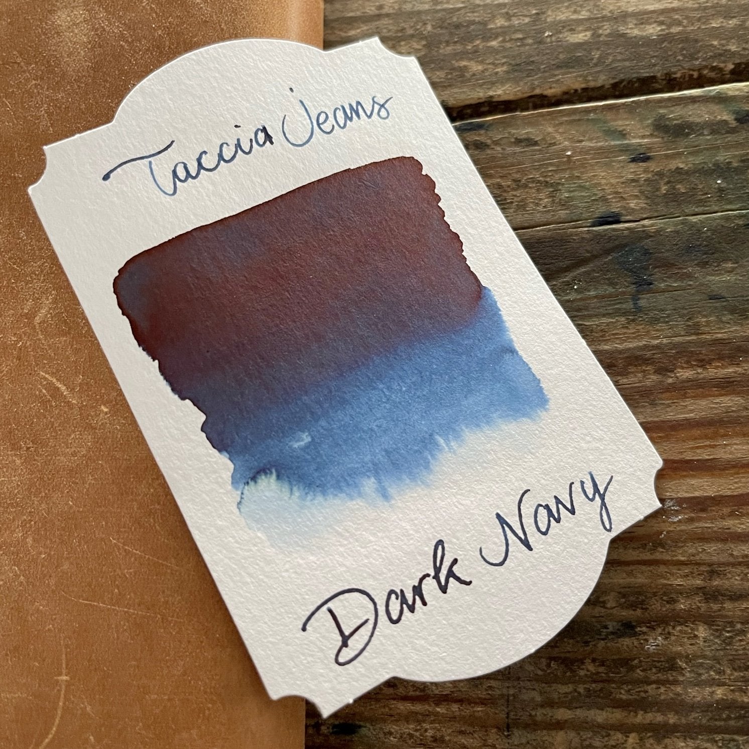 Taccia The Jeans Dark Washed Jeans Ink