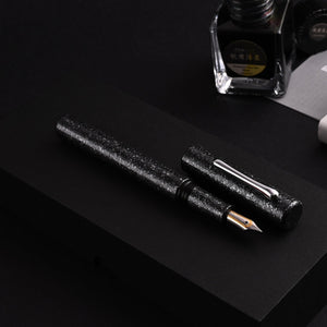 Taccia Granite Stone Fountain Pen - Black CT