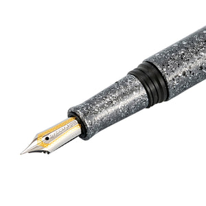 Taccia Granite Stone Fountain Pen - Black CT