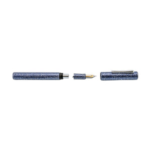 Taccia Granite Stone Fountain Pen - Purple CT