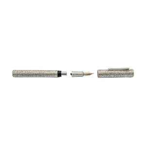 Taccia Granite Stone Fountain Pen - White CT