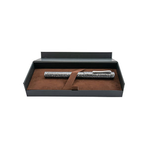 Taccia Granite Stone Fountain Pen - Black CT