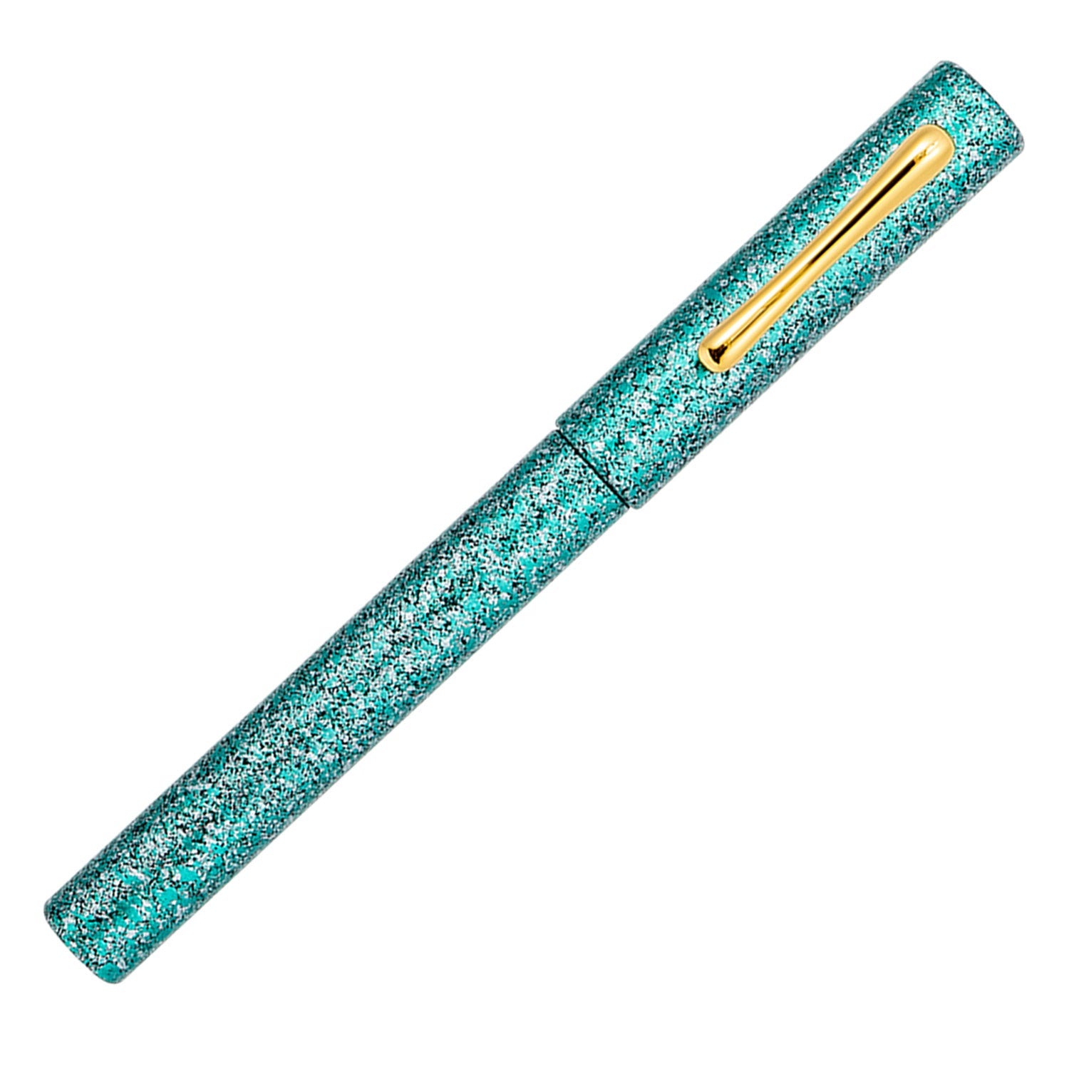 Taccia Granite Stone Fountain Pen - Green GT