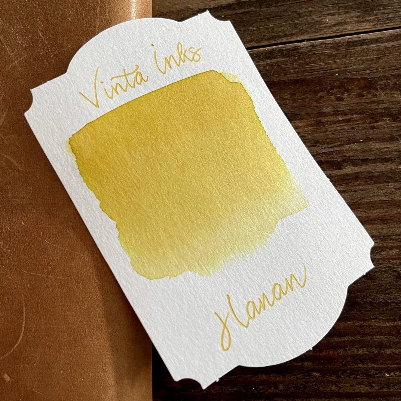 Yellow Fountain Pen Inks | Galen Leather