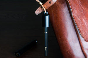 Ystudio Brassing - Brass Portable Fountain Pen-Galen Leather