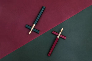 Ystudio Classic Revolve Fountain Pen - Black